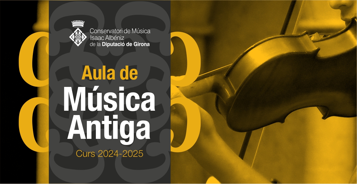 Aula de Música Antiga - Preinscripció