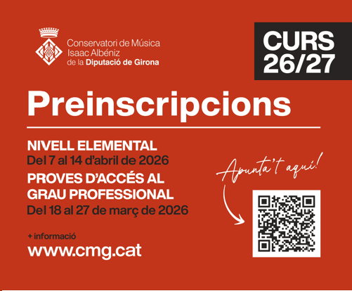 Preinscripcions 2026-2027