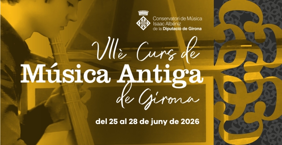 Preinscripci&oacute; al VII Curs de m&uacute;sica antiga