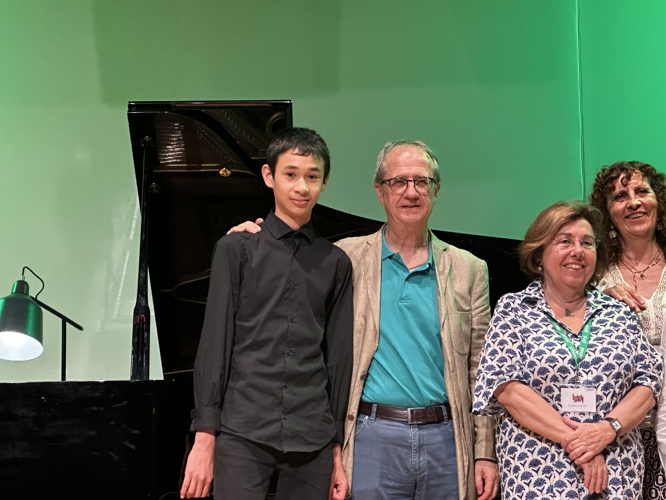 Liam Caula, guanyador al Concurs de joves intèrprets de piano Catalunya