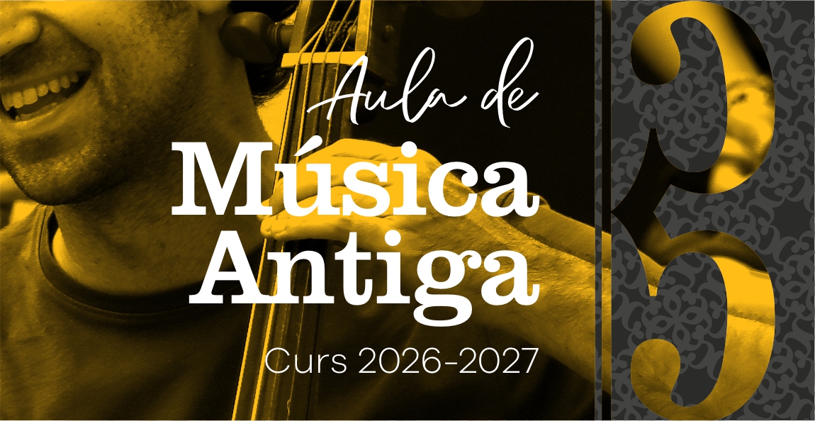 Aula de Música Antiga 2026-2027